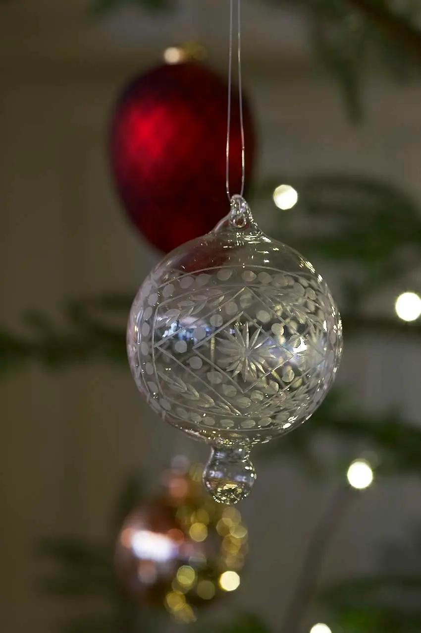 Julgranskula i slipat glas, Pontus Nilvanders hem i juletid